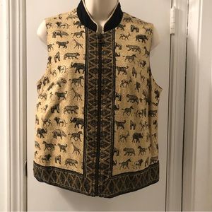 Stonebridge Animal Print Vest